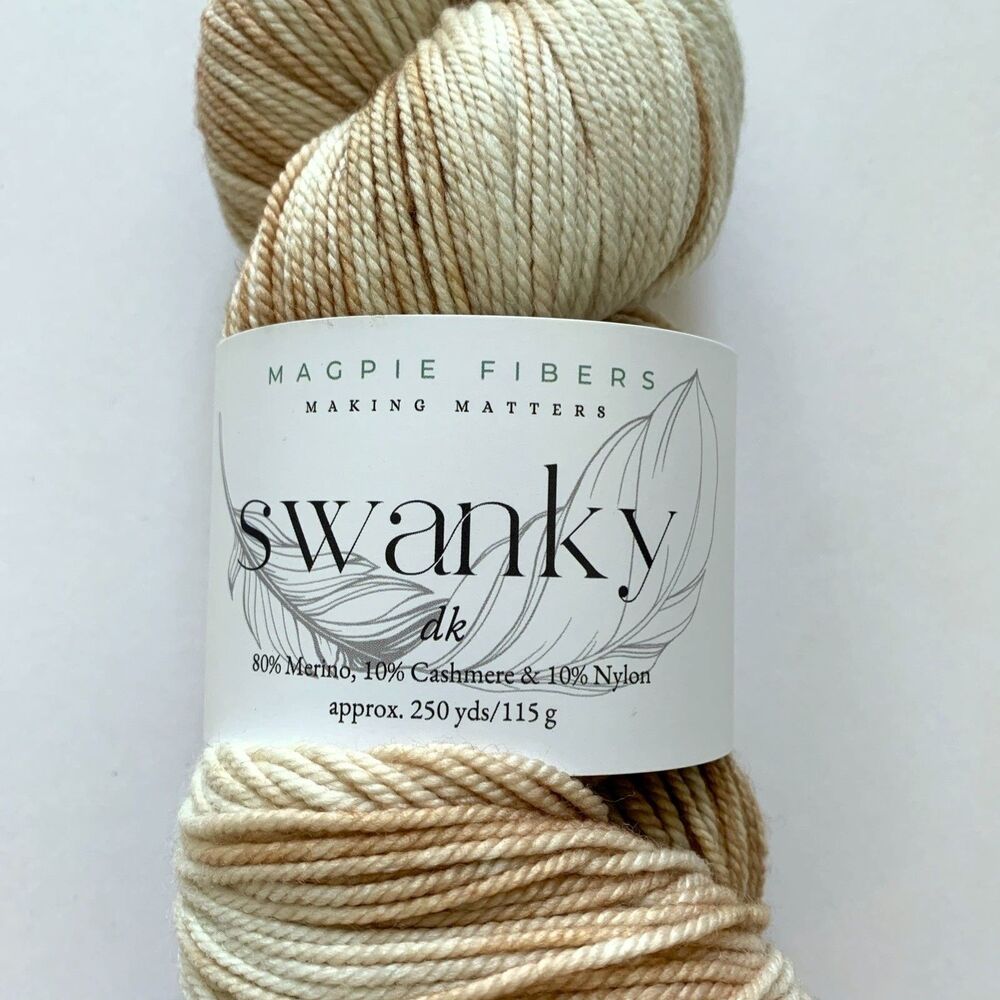 Magpie Fibers Swanky DK Yarn Merino Cashmere Fiber Society No. 33 - Picture 3 of 5
